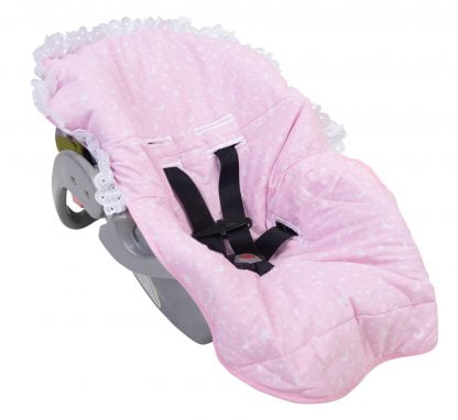 Capa para Bebê Conforto Estampada - ROSA - U