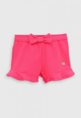 Short Infantil Menina - Rosa - 6