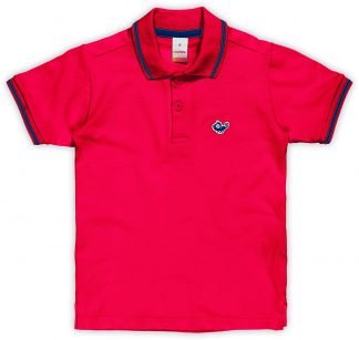 Camisa Polo Infantil Menino - Vermelho - 16