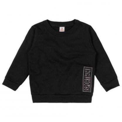 Conjunto Infantil Blusa e Calça Camuflada em Moletom
