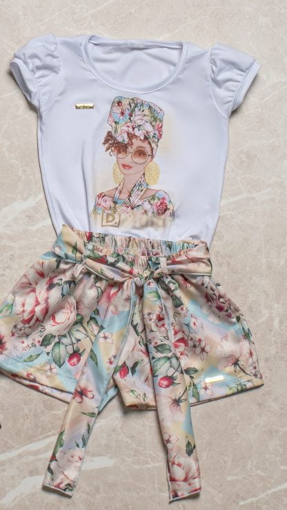 Conjunto Infantil Blusa e Short