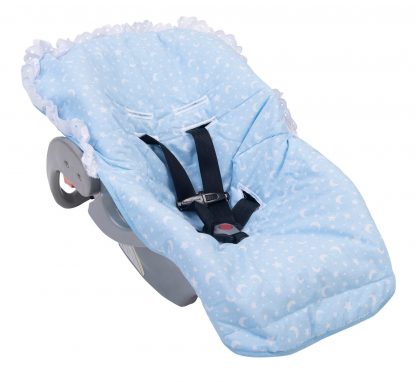 Capa para Bebê Conforto Estampada - AZUL - U