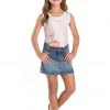Body Infantil Floral Menina - Rosa - 10