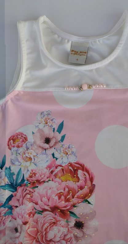 Body Infantil Floral Menina