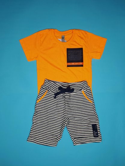 Conjunto Verão Infantil Bebê Menino Neon