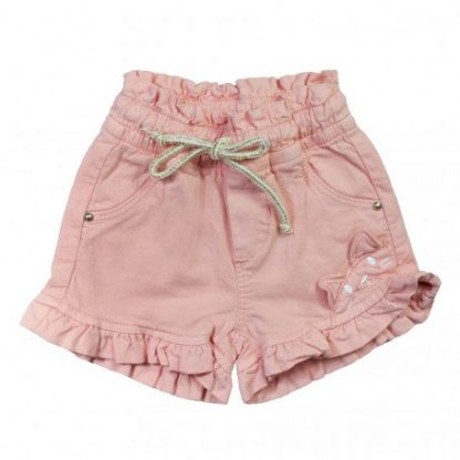 Short Bebê Sarja - Rosa - G