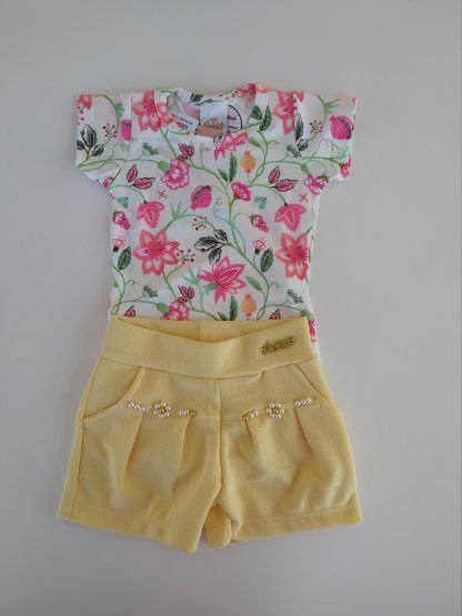 Conjunto Bebê Body e Short - AM - G