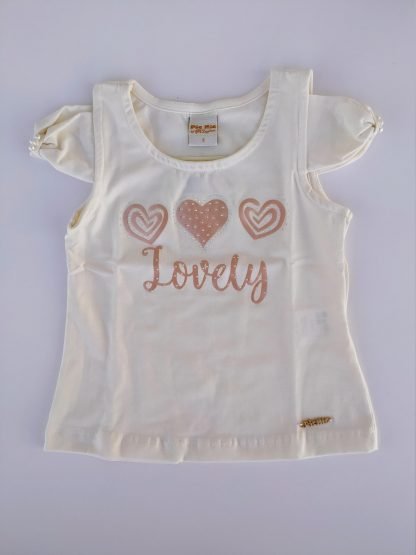 Blusa Infantil em Cotton Menina