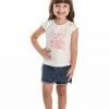Blusa Infantil Menina - Branco - 3