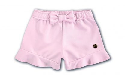 Short Infantil Menina - Rosa-claro - 6