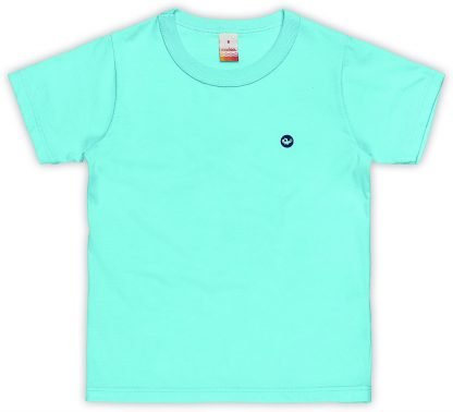 Camiseta Infantil Menino - Azul-turquesa - 18