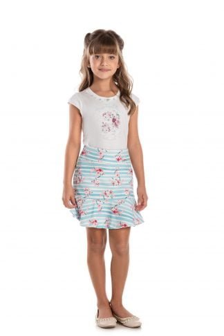 Blusa Infantil Menina - Azul - 12