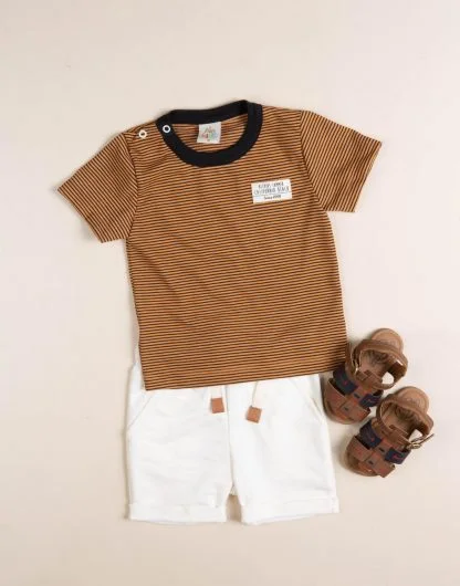 Conjunto Bebê Camiseta e Bermuda