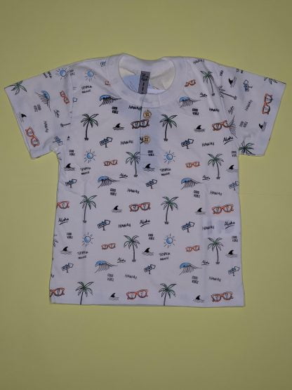 Conjunto Infantil Camiseta e Bermuda