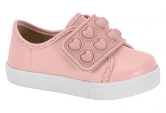 Tênis Bebê Menina Sem cadarço Pop It - Rosa - 20