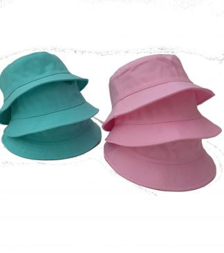 Chapéu Bucket Praia Infantil - Rosa - UNICO