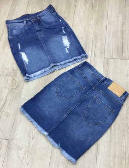 Saia Jeans Feminina