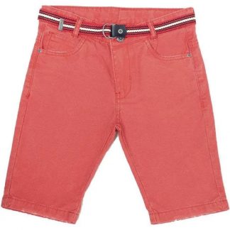 Bermuda Infantil Jeans Casual - Vermelho - 8