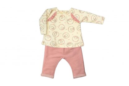 Conjunto Infantil Bebê em Plush Menina - Rosa - 3