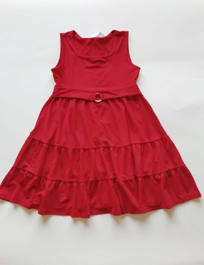 Vestido 3 Marias Infantil - Vermelho - 14