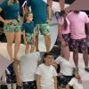 Bermudas Estampa Tropical - Tropical - ADULTO