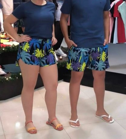 Bermudas Estampa Tropical