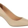 Sapato Scarpin Vizzano Salto Médio 1185.702 Pelica - Nude - 38
