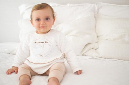 Conjunto Inverno Infantil Bebê Menina Calça em Plush