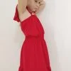 Vestido Infantil Juvenil Menina Vermelho Natal Ano Novo - Branco - 16