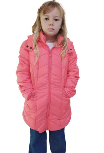 Jaqueta Parka Infantil Juvenil Menina - Rosa - 4