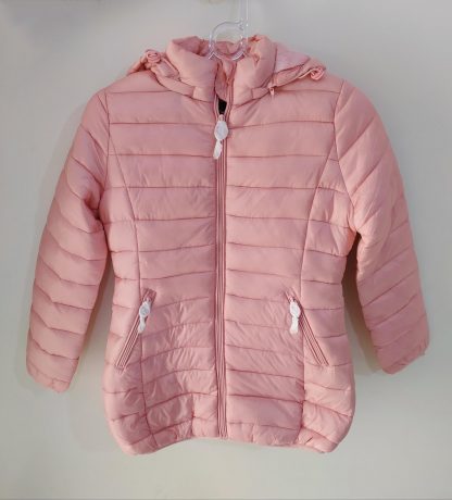 Jaqueta Infantil Juvenil Puffer Microfibra Bobojaco Menina - Rose - 6