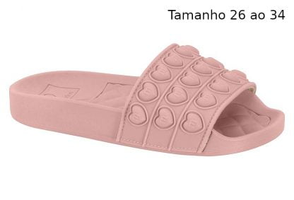 Chinelo Bebê Menina com Elastico Rosa