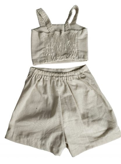 Conjunto Roupa Menina Infantil/Juvenil Verão Cropped Short