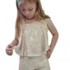 Conjunto Paete Brilho Juvenil Menina Festa Natal Ano Novo